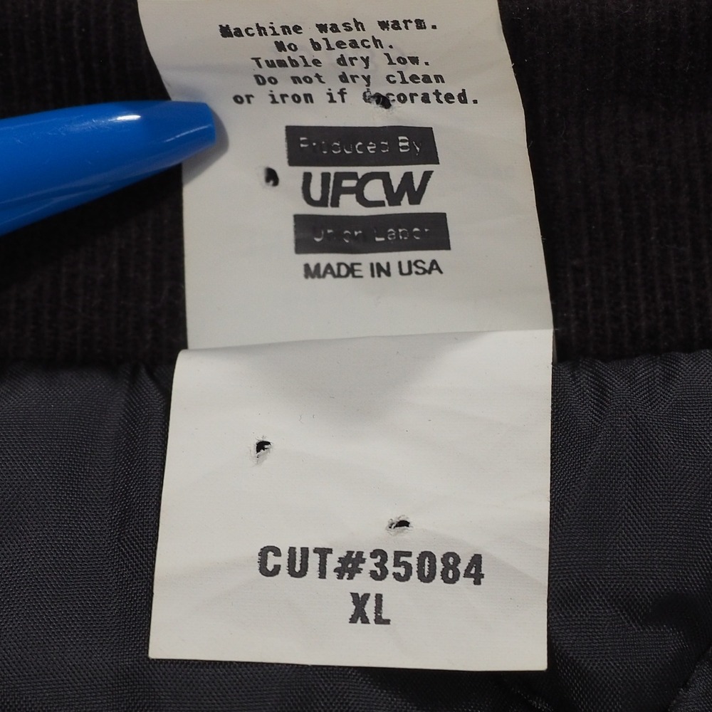 Steiner Industries Jacket Coat Men Extra Large Black Corduroy Trim Work Made USA - Picture 3 of 10